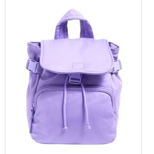 Vera Bradley cotton lavender mini backpack EUC